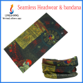 Heiße Verkaufshaarzusatzart und weise druckte Multifunktionsbandana nahtloses im Freienschlauchkopf bandana kundenspezifisches headwear bandana